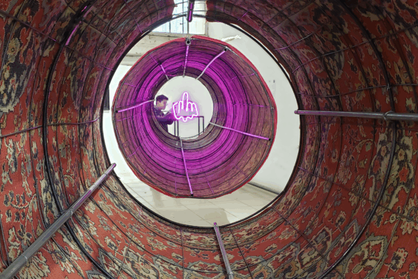 Artwork of Enkhtaivan Ochirbat at Art Week