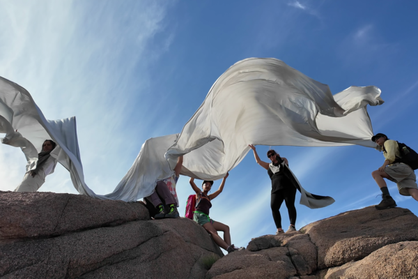 Collective performance conducted by Mary Maggic (USA/Austria)